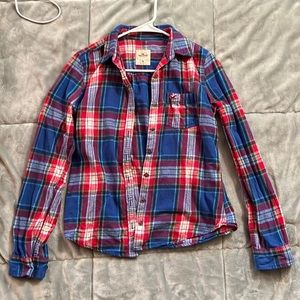 Hollister flannel shirt